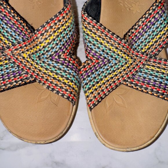 Skechers Women's Cali Beverlee Delighted Wedge Sandals size US 6 - Picture 4 of 9